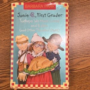 Hard back Junie B Jones book